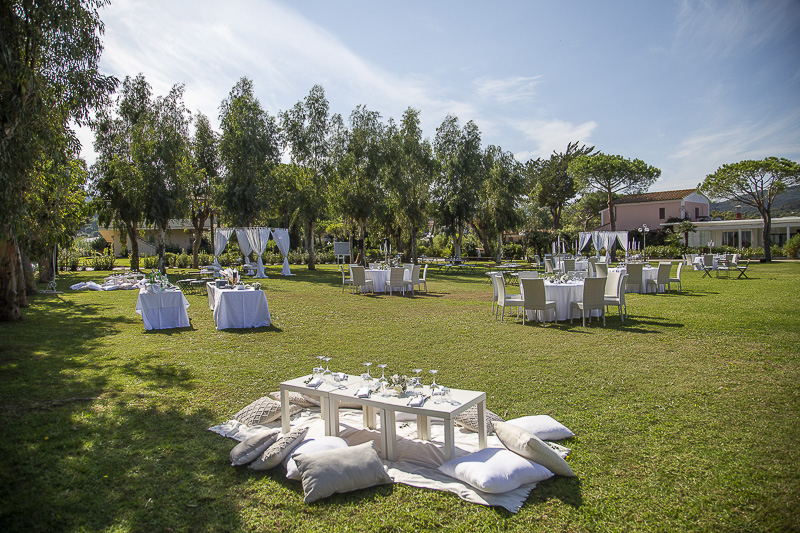 Allestimento matrimonio