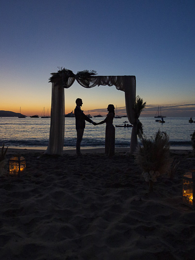 Matrimonio al tramonto