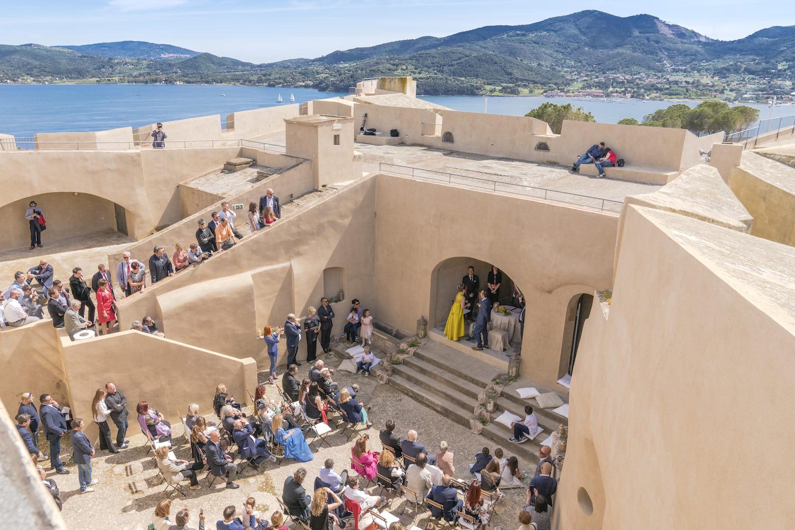 Forte Falcone Portoferraio, Organizzazione matrimonio in Toscana