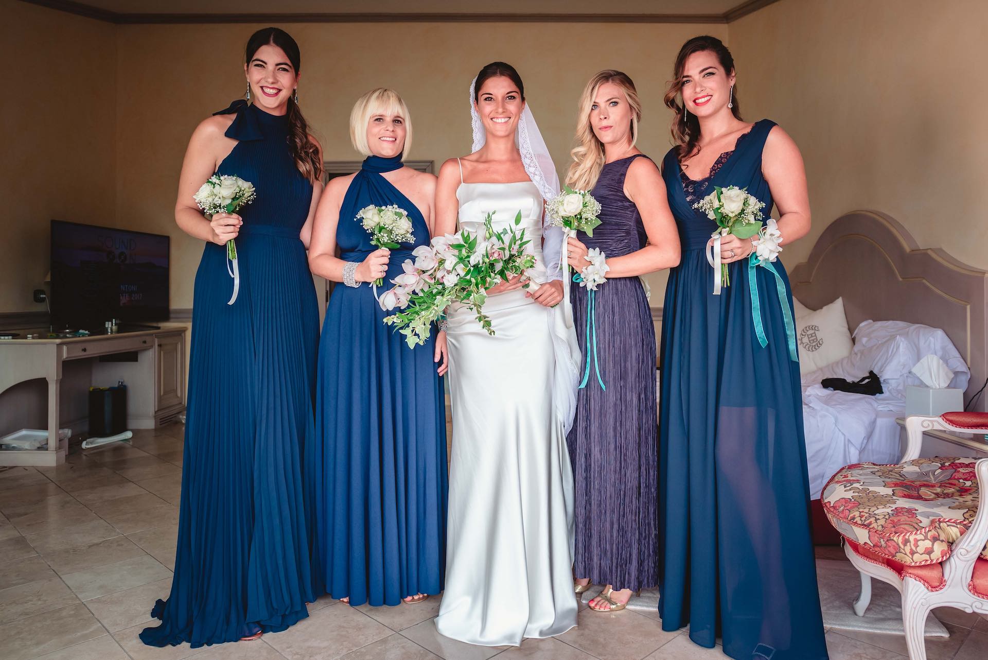 Damigelle matrimonio Hotel Hermitage, Isola d'Elba