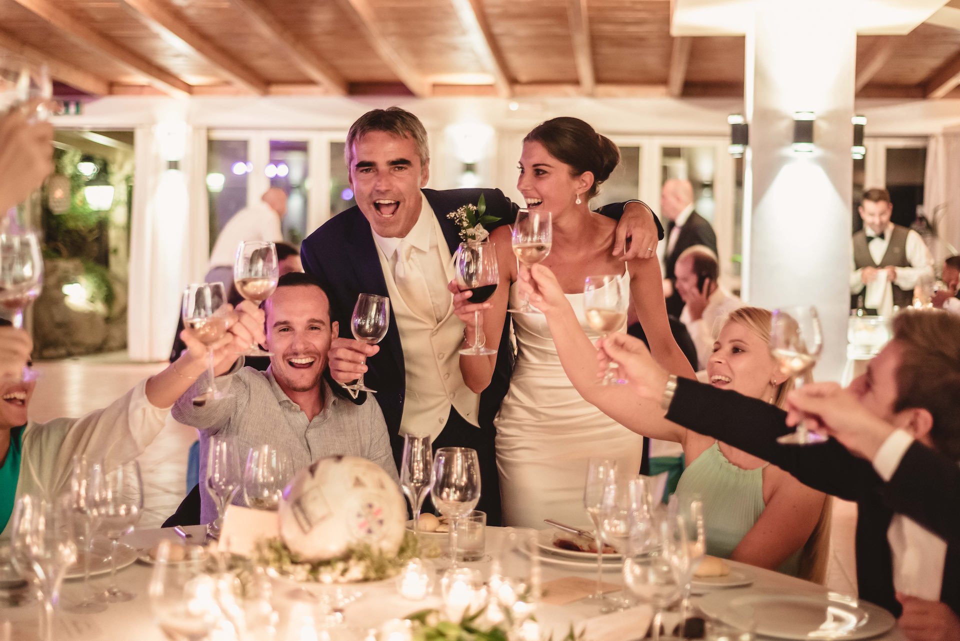 Gala dinner matrimonio Hotel Hermitage