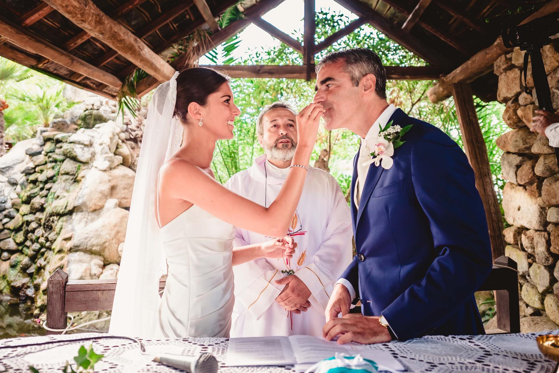 Sambio degli anelli matrimonio Isola d'Elba