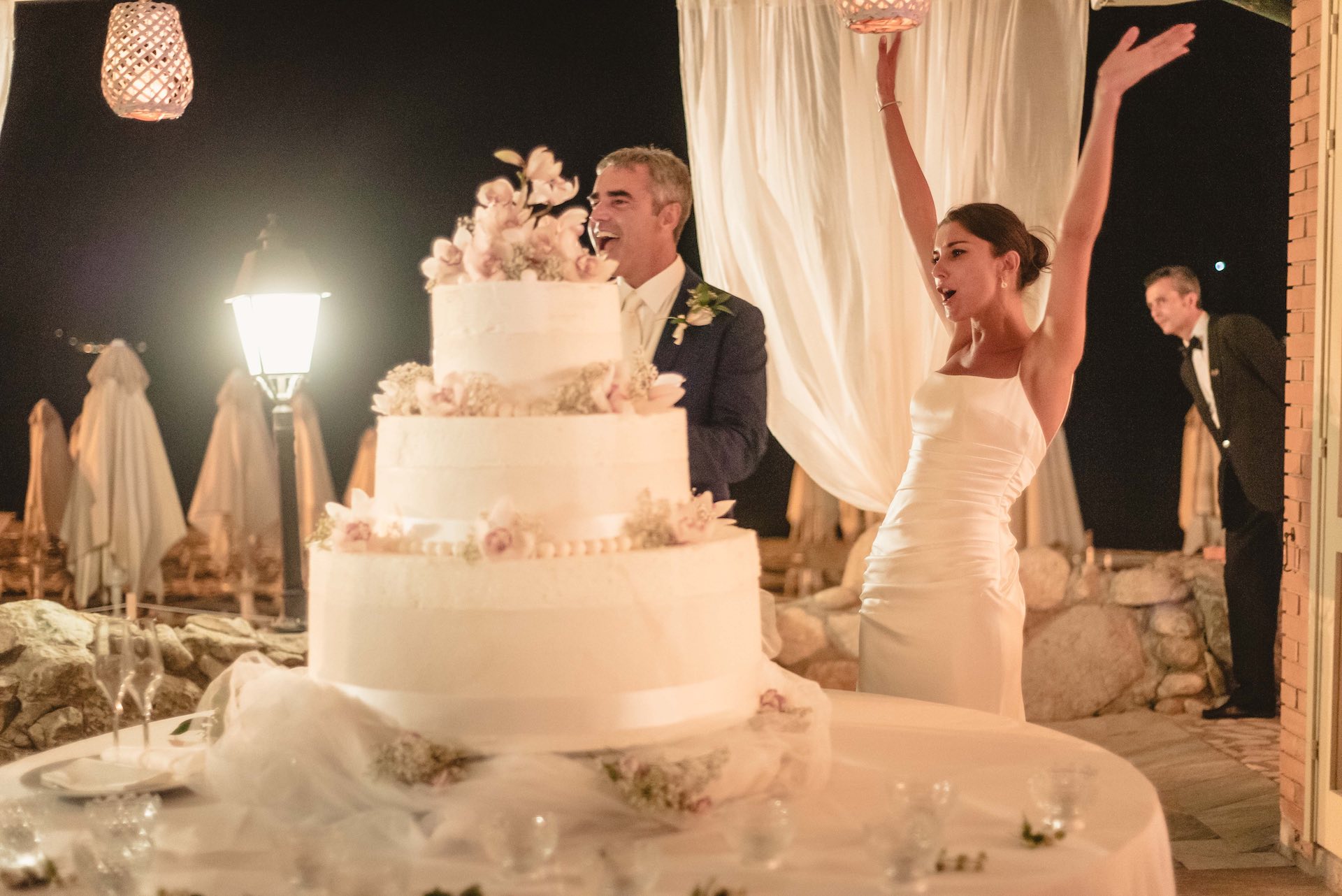 Taglio della Torta matrimonio Isola d'Elba
